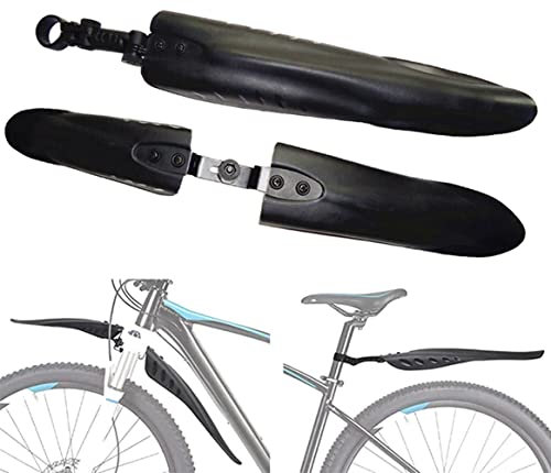 CHUANGOU Parafango Bici，Universali Parafango Bicicletta，per Biciclette Parafango Regolabile per Bici da Corsa.