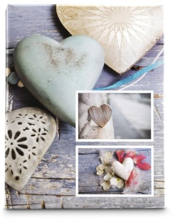 Hama Album photo pour photos (10 x 15 cm, 50 pages, 13 x 16,5 cm) en couleur