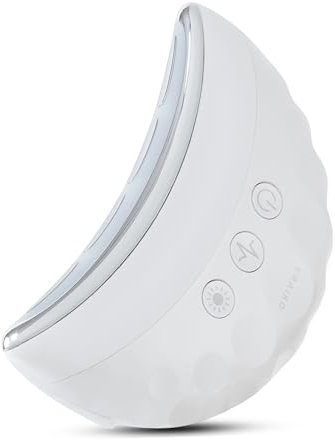 VRAIKO APOLLO Hals-Lifting-Massager, EMS Gua Sha Gesichts- und Hals-Schönheitsgerät mit Dual-Action LED-Pflege, IP65 wasserdicht, für Hautstraffung, Konturierung, Falten und Elastizität