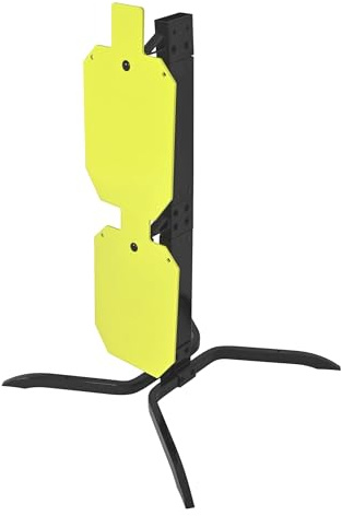 HECASA Universal Target Stand System, Steel Shooting Targets with Stand, NP550 Steel Target X 2