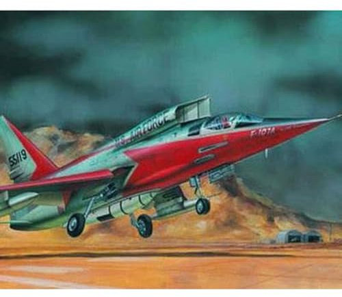 TOUCAN RC HOBBY 1/72 North American F-107A Ultra Sabre Static Model Aircraft Kit