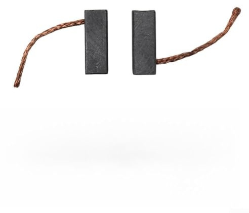 Bulevisiter Carbon Brushes 7x8x19mm for Electric Motor Replacement - 2 Pack, Compatible with Power Tools, Circular Saws, Angle Grinders, Drills, Hammer Drills, Fan Motors