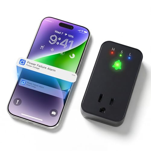 Power Failure Alarm WiFi, Smart Freezer Alarm, Free App Notification