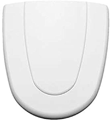 Gala Aurea – Tapa y Asiento Fijo Inodoro - Forma Ovalada - Incluye Kit Fijación - Bisagras Acero Inoxidable - Fácil Limpieza - Color Blanco