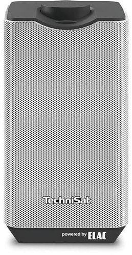 TechniSat AUDIOMASTER MR1 – 30 Watt ELAC WLAN-Lautsprecher mit UPnP Audiostreaming – Multiroom Speaker zum Abspielen von Internetradio, Spotify und Bluetooth