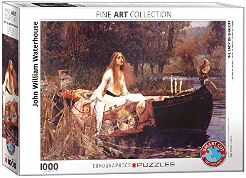 EuroGraphics EG60001133 Puzzle Die Lady of Shalott von John Waterhouse, 48x68cm