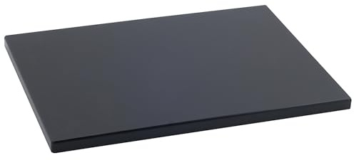 Metaltex - Tabla Profesional de Cocina Corte, Polietileno, color Negro, 38 x 28 x 1,5 cm