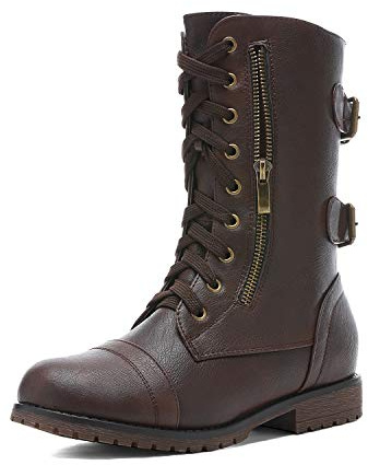 DREAM PAIRS Terran Bottes Femme