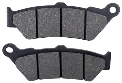 AHL Motocicleta Pastillas de Freno Delantero para F 650 GS 1999-2007/ F 650 GS 1999-2003 2007-2011/ Pegaso 650/650 ie 1997-2004/XT 660 R 2004-2011/DT 125 X 2005-2006(Semi metal)