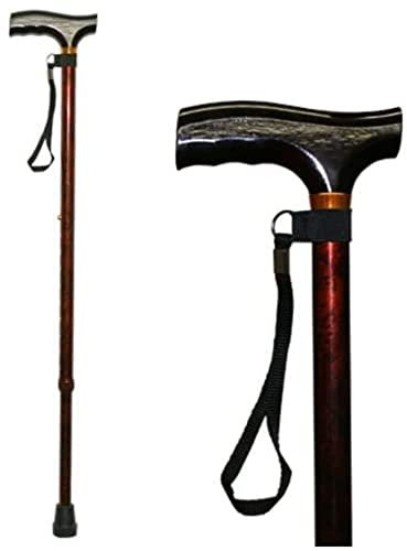 Patterson Canne de Marche Colorée Noyer