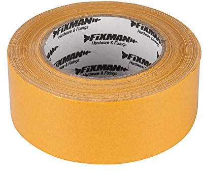 Fixman Double-Sided Carpet Tape 50mm x 33m (198134), Orange