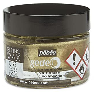 Gedeo 766506US 30 ml Gilding Wax, Empire Gold, 5.5 x 5.5 x 4.5 cm
