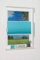 K-home Klemmfix-Plissee Palma Iceblau 90 x 130 cm +++Verdunklung+++