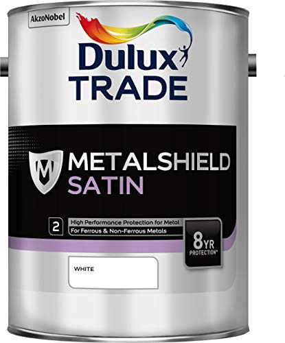 Dulux Trade Metalshield Satin White 5L