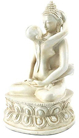 Bellaa 22166 Buddha-Statue Yab Yum Shakti Embrace Tantra 15,2 cm