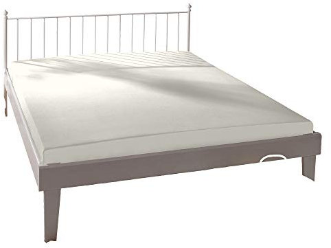 Formesse Spannbettlaken Bella Donna Elastic-Jersey-Stretch weiß Größe 120x 190 - 130x220 cm