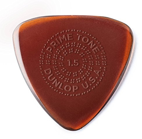 Jim Dunlop Primetone® Small Triangle Grip Pick 1.5MM - 3 Pack