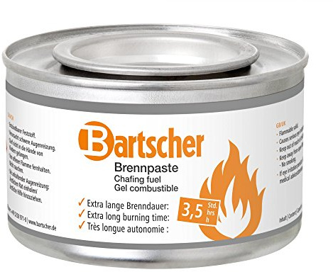 Pasta combustibile bruciatori chafing dishes 72 pz da 200g - Bartscher 50006072