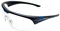 Honeywell B31119 Millennia 2G Schutzbrille, Klar Sichtscheibe, Schwarz Rahmen