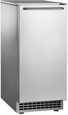 Scotsman CU50GA Undercounter Ice Maker, Gourmet Cube, Air Cooled, Gravity Drain with Cord, 115V/60/1-ph, 14.4 Amp (15 Amp Circuit Required), 14.9 Width x 22 Diameter x 34.4 Height