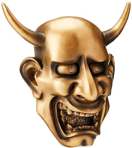 Design Toscano Demon Mask Wall Sculptures - Noh Hannya