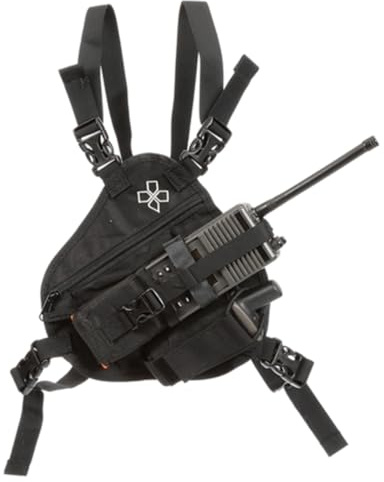Coaxsher RP-1 Scout Radio Chest Harness - Black