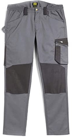 Utility Diadora, Abbigliamento da Lavoro, PANT ROCK PERFORMANCE, colore STEEL GRAY, taglia M