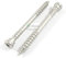 EUROTEC Terrassotec Edelstahlschrauben V2A, blank, 5,5x60mm, 200 Stück