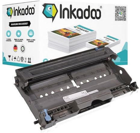 Inkadoo Trommel Kompatibel mit Brother DR-2000 HL-2030 Fax 2820 HL-2040 N DCP-7025 DCP-7010 L