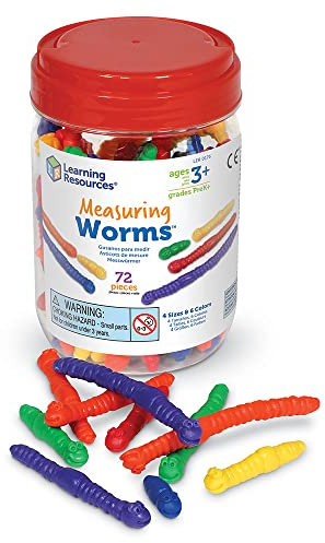 Learning Resources Measuring Worms, set of 72