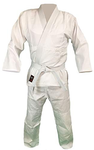 Budodrake Judoanzug Training weiß (160)