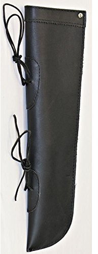 Evergreen Workshop Leather Bass Bow Quiver Black