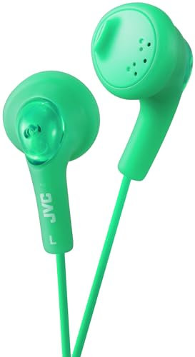 JVC HAF160G Gumy Ear Bud Headphone Green