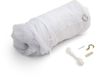 Coghlan's Hiker's Rectangular Mosquito Net – Lightweight Mesh Shelter for Camping, Backpacking, and Outdoor Insect Protection – Includes Corner Rings and Carry Bag – 83 x 57 x 73