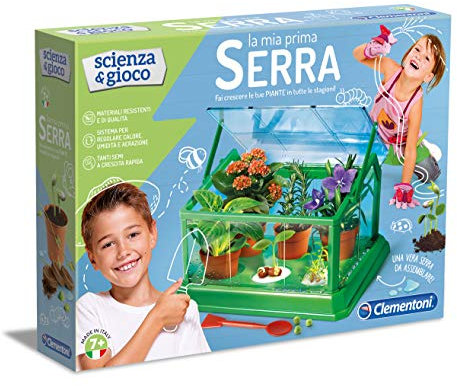 Clementoni Scienza E Gioco-La Mia Prima Serra, Laboratorio Scientifico-Made In Italy, Multicolore, 13935