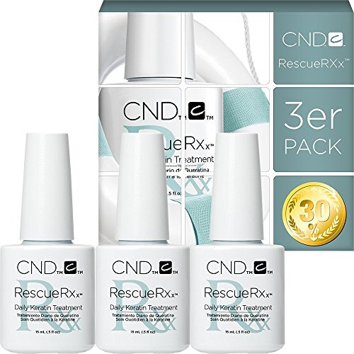 CND Shellac UV/LED Power Polish, Rescue Rxx 15 ml - Pack of 3