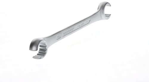 GEDORE Doppelringschlüssel offen, SW 30+32 mm, 15degree abgewinkelt, 12-kant, UD-Profil, Schraubenschlüssel, 400 30X32