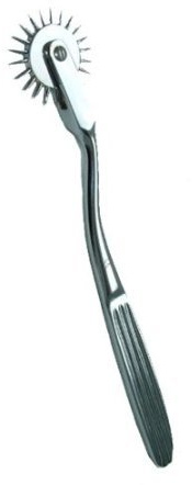 Edelstahl Neurologisches Nervenrad nach Wartenberg Pinwheel Painwheel Sensibilitätsrad