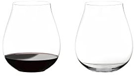RIEDEL The O Wine Tumbler Neue Welt Pinot Noir, 2er Set,klares Kristallglas, maschinell gefertigt