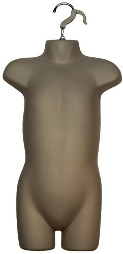 Schaufensterpuppe DPS Shopfitting Kinder-Torso, halbplastik hautfarben
