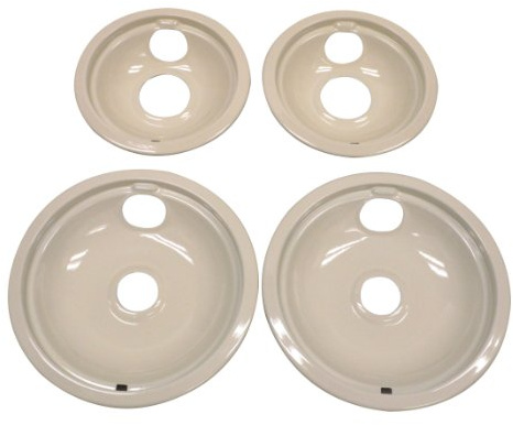 Whirlpool W10288050 Drip Pan Kit, Biscuit