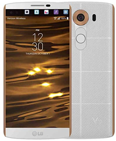 LG V10 Smartphone (5,7 Zoll (14,47 cm) Touch-Display, 32 GB interner Speicher, Android 5.1) weiß