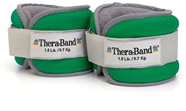 TheraBand Gewichtsmanschetten (1 Paar) Grün | 0,680 kg, Onesize