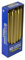 Candele Coniche Diametro, Oro, 2.2 cm, Altezza 25 cm, 10 pezzi