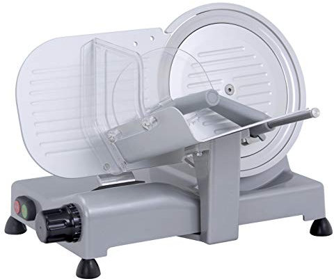 RGV Lusso 22 GL Eléctrico 140W Aluminio Plata rebanadora - Cortafiambres (Aluminio, Plata, 448 mm, 363 mm, 335 mm, 13 kg)