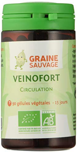 Veinofort bio - 90 gélules - Jambes légères et apaisées