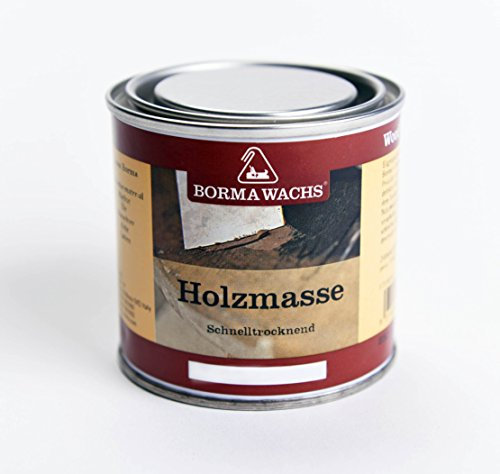 Fertige 1K Holzmasse aus Echtholzmehl hergestellt 250ml, Nussbaum dunkel - 63