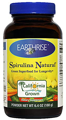 EARTHRISE Spirulina Powder 180 Gram, 0.01 Pounds