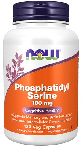 NOW Foods Phosphatidyl Serine, 100mg - 120 vcaps