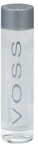 Voss Sparkling Water - Glass Bottle 800ml (Pack of 6)